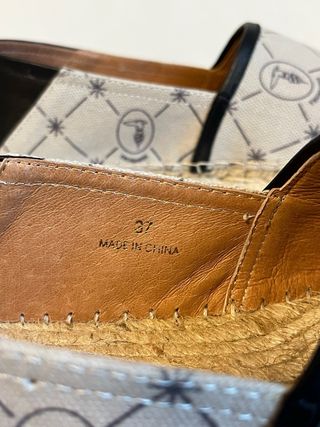 Scarpe Trussardi Beige/Nero Tg 37