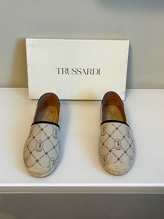 Scarpe Trussardi Beige/Nero Tg 37