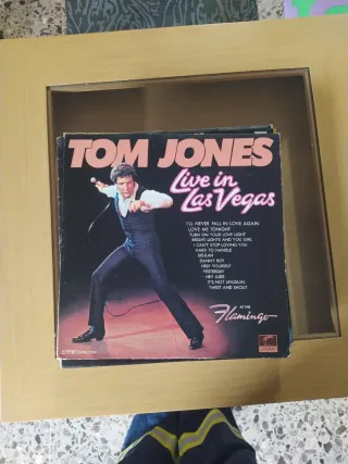 Vinilo Tom Jones Live in Las Vegas
