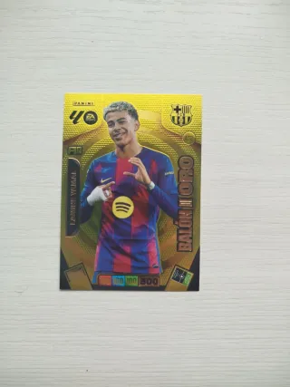 Carta Balón de Oro Lamine Yamal Panini