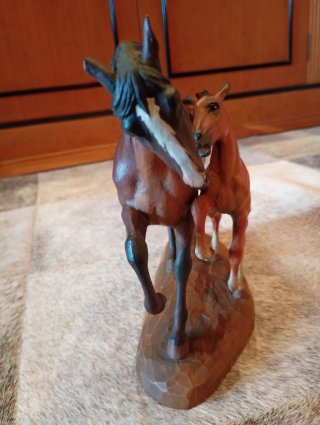 Sculture in legno ANRI H. Diller Cavalli