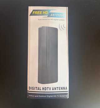 Antenna TV 4K Amplificata Cavo 10M