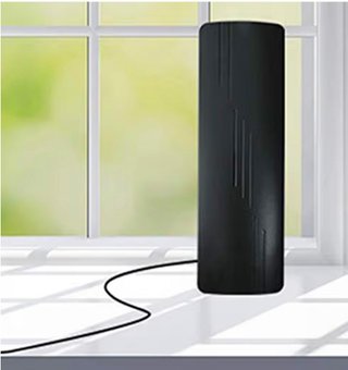 Antenna TV 4K Amplificata Cavo 10M