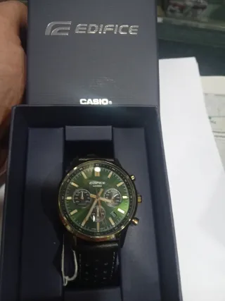 Casio Edifice EFR-575CL-3AEF Reloj Cronógrafo Verd