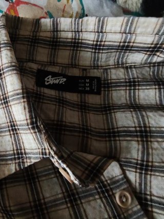 Camisa Pull&Bear cuadros talla M sin estrenar