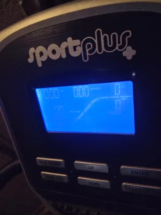 Bicicleta Estática Reclinada Sportplus.