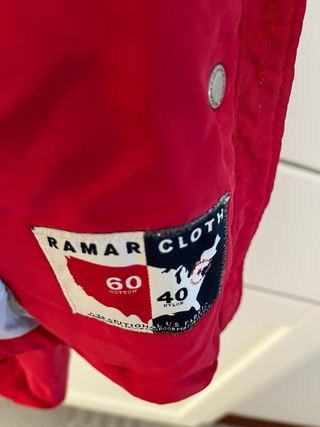 Woolrich Giacca Rossa con Cappuccio