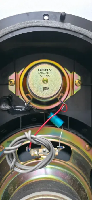 Coppia Altoparlanti Sony Neri