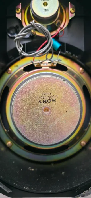 Coppia Altoparlanti Sony Neri