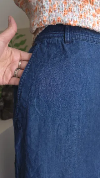 Gonna lunga in denim Elena Mirò XL