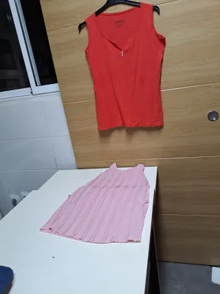 Camisetas Talla M (Azul y Morado)