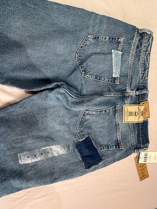 Pantalón vaquero Ralph Lauren patchwork Nuevo
