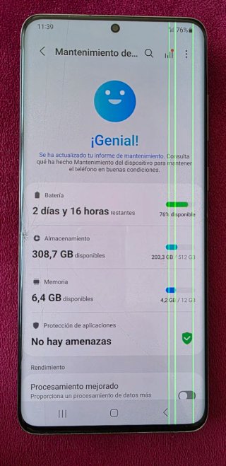 Samsung S20+ 5G 512GB Negro