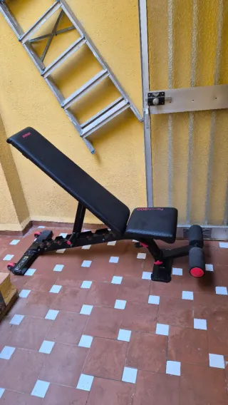 Banco musculación reforzado Bench 900 reclinable