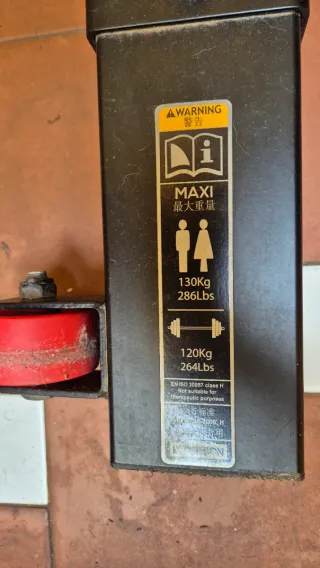 Banco musculación reforzado Bench 900 reclinable