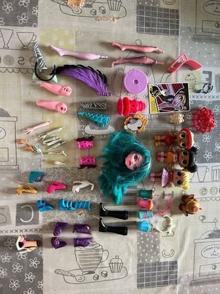 Conjunto di bambole Monster High e Descendants
