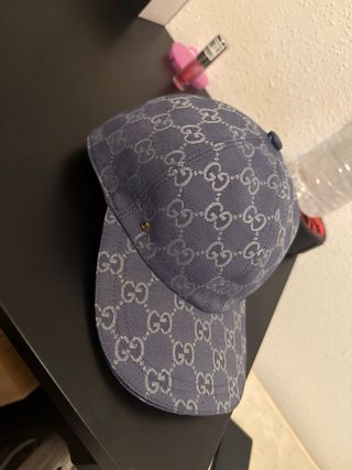 Gorra Gucci Azul/Gris GG