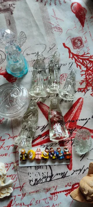 Belén Cristal Murano Vintage Figuras