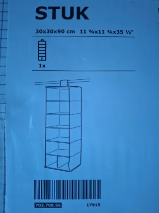 Organizador vertical Ikea STUK