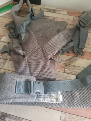 Mochila Portabebés Ergonómica Gris