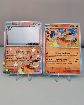 Carta espejo Pokémon de Flareon