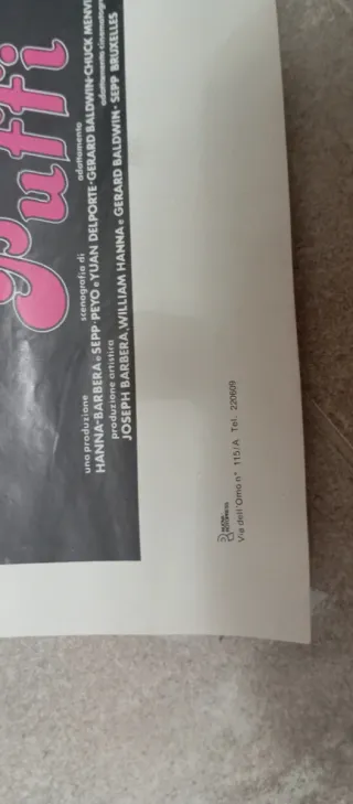 Locandina cinematografica Puffi