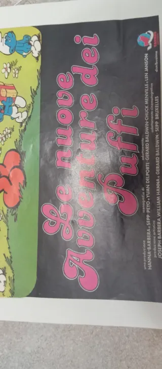 Locandina cinematografica Puffi