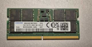 Samsung DDR5 16GB Portátil (4800Mhz)