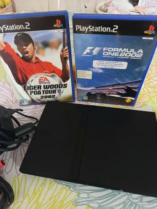 Console PlayStation 2 Nera + Giochi e Controller