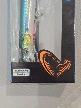 Long Jerk Savage 39g Sinking Artificiale spinning