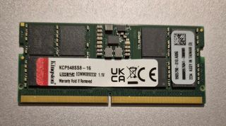 Kingston DDR5 16GB Portátil (5600MHz)