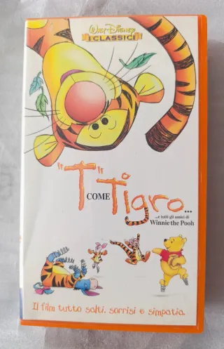 Película VHS Disney - Tigger (Italiano)