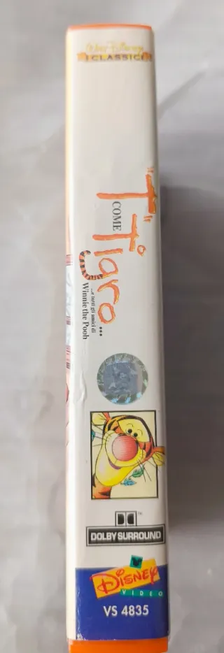 Película VHS Disney - Tigger (Italiano)