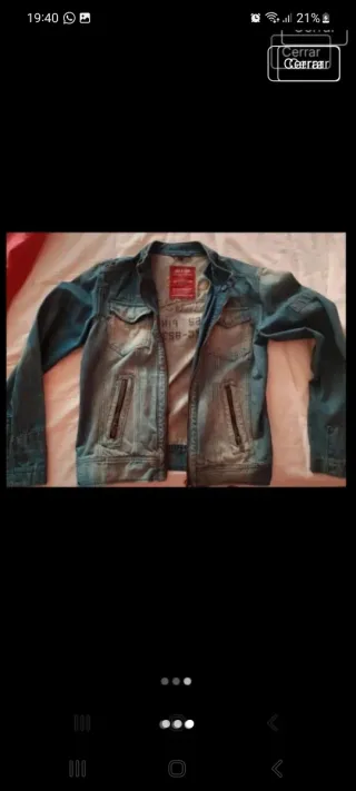 Cazadora vaquera Jack&Jones con capucha