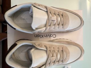 Zapatillas Calvin Klein Beige/Blanco Talla 43
