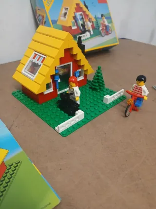Lego Legoland 6592 Casa con Bicicleta