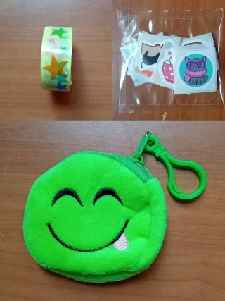 Set Papelería Creativa Kawaii Rainbow. Nuevo 7/10.