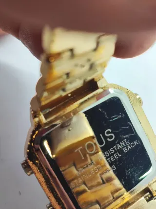 Reloj Tous D Bear Dorado 6693