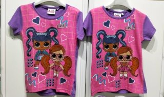 Lotto 2 pigiami estivi bambina 6 anni