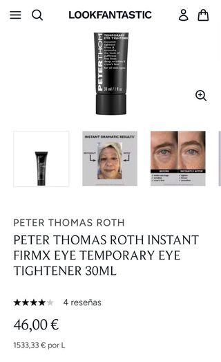 Peter Thomas Roth Instant Firm X Eye 30ml USA