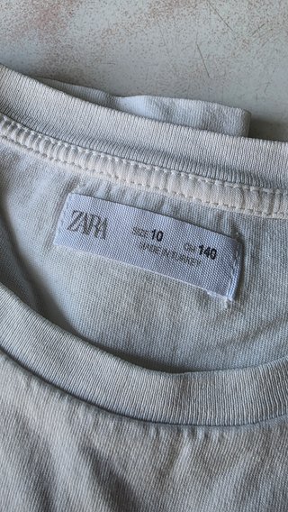 2 Maglie Zara Bambino Taglia 10/140