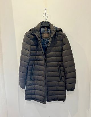 Chaqueta plumífero Massimo Dutti negra