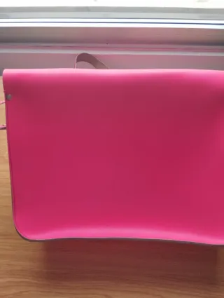 Bolso maletín rosa