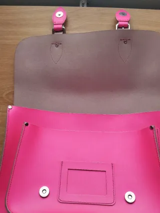 Bolso maletín rosa