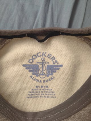 Jersey Gris Dockers / Talla M