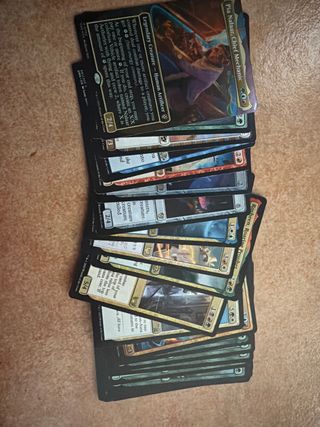 Lotto di 22 carte rare e mitiche di Magic