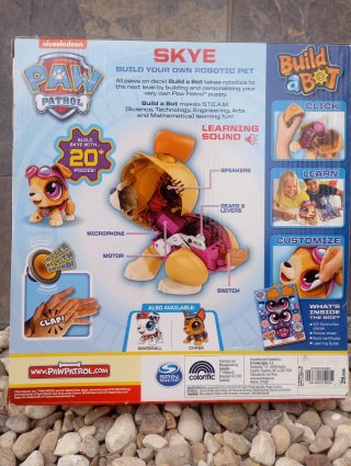 Build a Bot Paw Patrol Skye Construye tu mascota