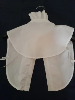 Finta blusa bianca in cotone 100%