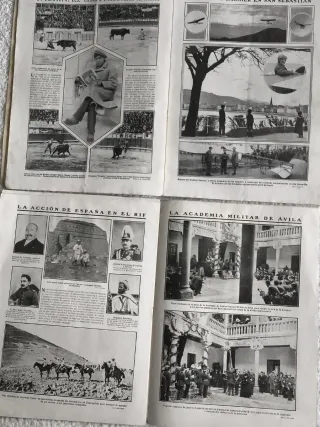 "NUEVO MUNDO" 4 REVISTAS ANTIGUAS AÑO 1912