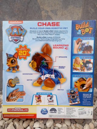 Build a Bot Paw Patrol Chase Construye tu robot